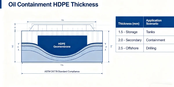 Oil Containment HDPE Thickness Guide 2026 | 1.5-2.0mm