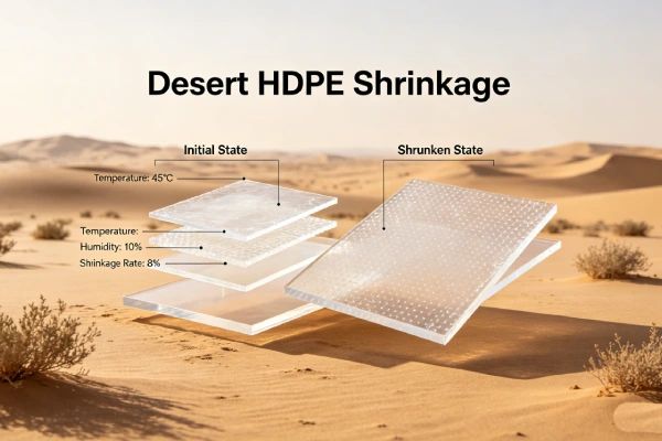 Desert HDPE Shrinkage Guide 2026 | Root Cause & Prevention