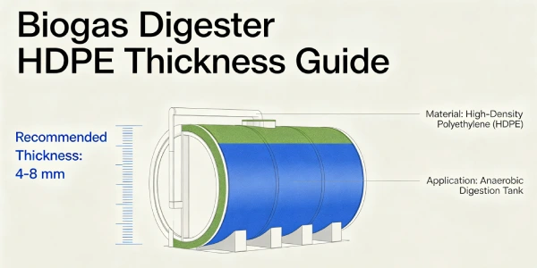 Biogas Digester HDPE Thickness Guide 2026 | 1.5-2.0mm Specs