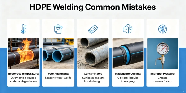 HDPE Welding Mistakes Guide 2026 | Cold Weld & Prevention