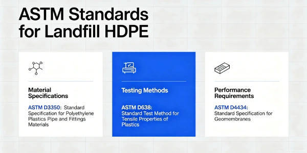 ASTM Standards for Landfill HDPE 2026 | Required Testing
