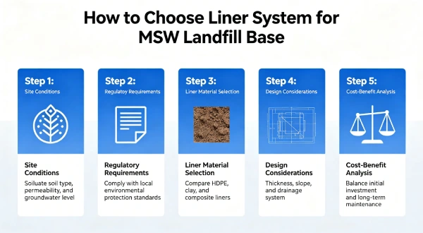 How to Choose Liner System for MSW Landfill Base