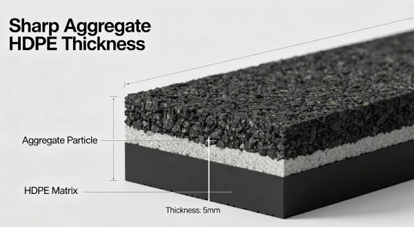 Sharp Aggregate HDPE Thickness Guide 2026 | 2.0-3.0mm Specs