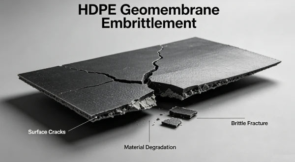 HDPE Geomembrane Embrittlement: Mechanisms, Detection, and Prevention in Landfill Liners