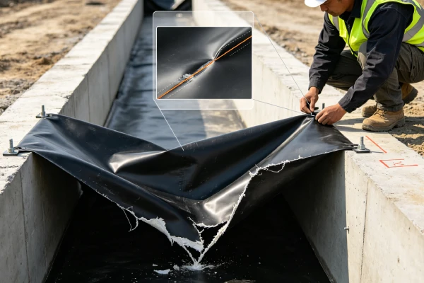 HDPE Anchor Trench Failure Guide 2026 | Design & Prevention