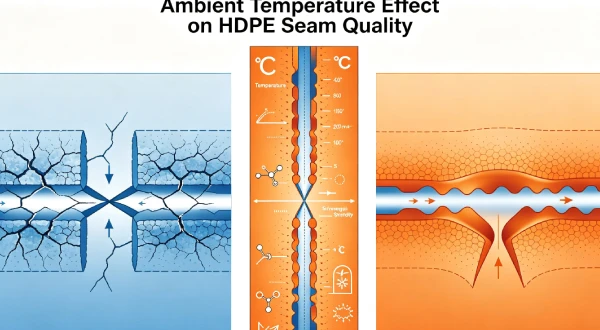 Ambient Temperature Effect on HDPE Seam Quality 2026 | Adjustments & Control
