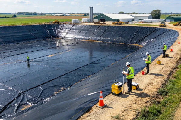 Manure Lagoon HDPE Liner Specification & CQA Guide: NCTL, HP-OIT & Installation Quality